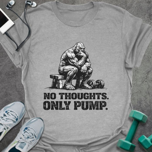 T-Shirt Sport Grey / S Only Pump T-Shirt