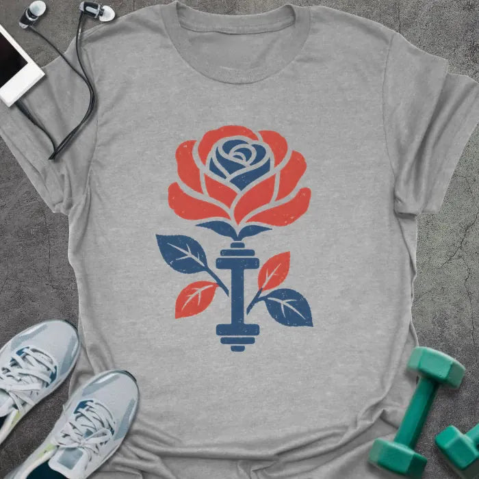 T-Shirt Sport Grey / S Patriot Rose T-Shirt