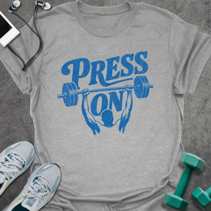 T-Shirt Sport Grey / S Press On T-Shirt