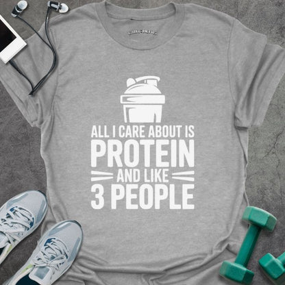 T-Shirt Sport Grey / S Protein And T-Shirt