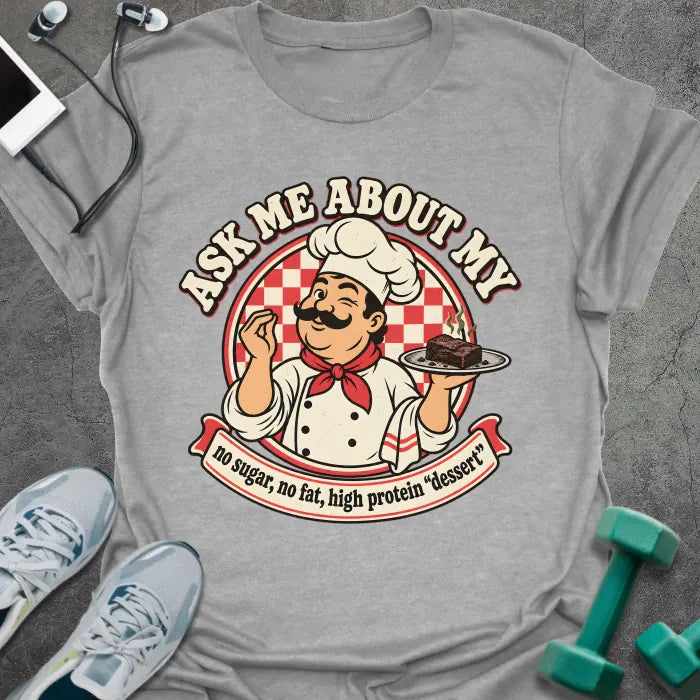 T-Shirt Sport Grey / S Protein Dessert T-Shirt