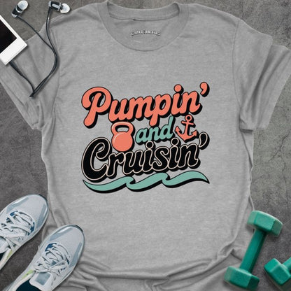 T-Shirt Sport Grey / S Pumpin T-Shirt