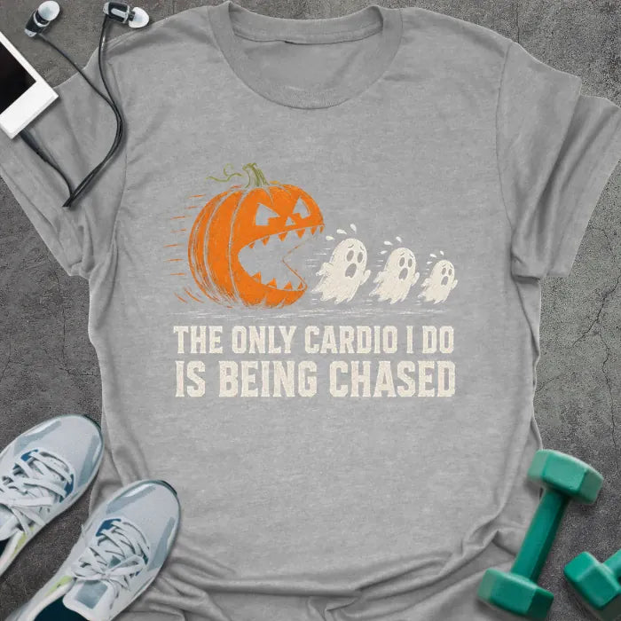 T-Shirt Sport Grey / S Pumpkin Chase T-Shirt