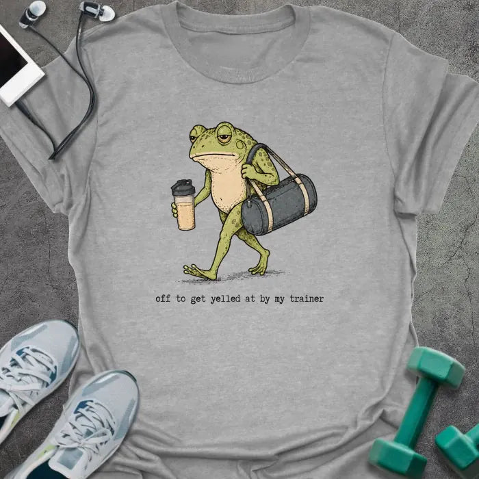 T-Shirt Sport Grey / S Questionable Frog T-Shirt