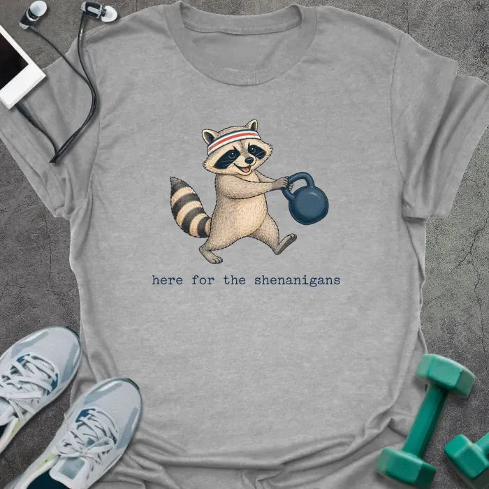 T-Shirt Sport Grey / S Raccoon Shenanigans T-Shirt