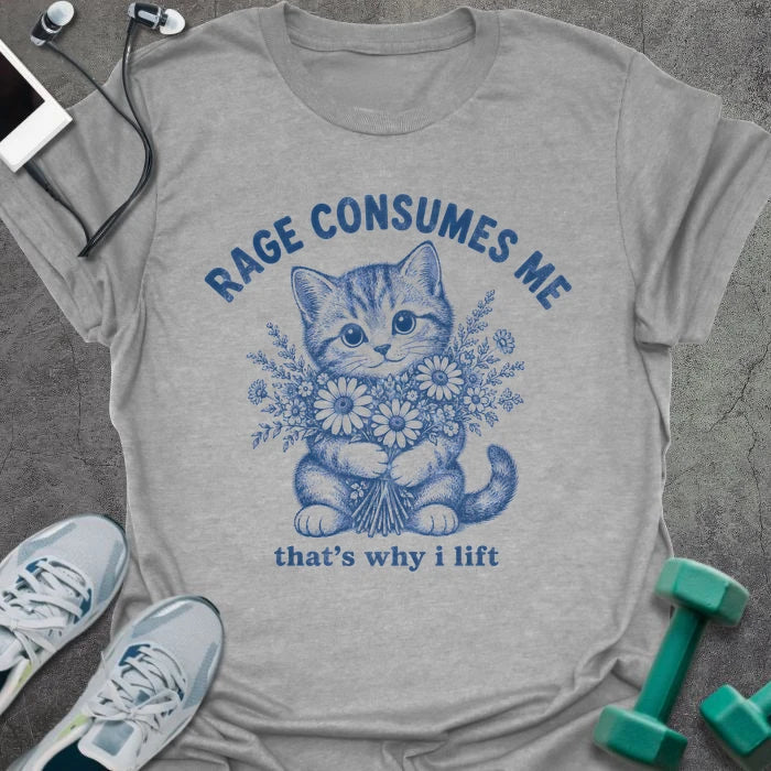 T-Shirt Sport Grey / S Rage Lifts T-Shirt