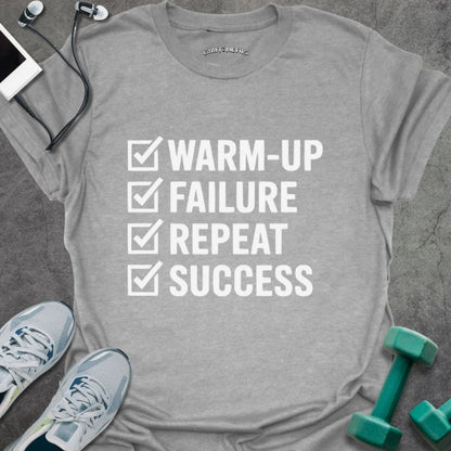 T-Shirt Sport Grey / S Repeat Success T-Shirt