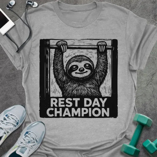 T-Shirt Sport Grey / S Rest Day Champ T-Shirt