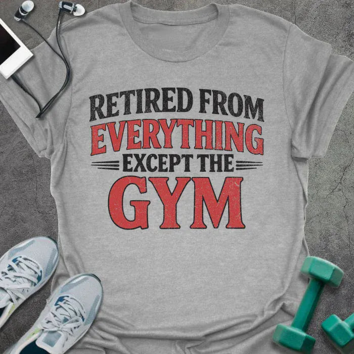 T-Shirt Sport Grey / S Retire From