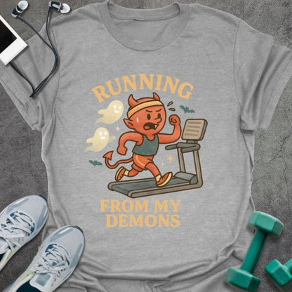 T-Shirt Sport Grey / S Running Demon T-Shirt