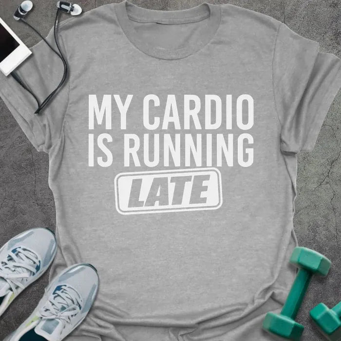 T-Shirt Sport Grey / S Running Late T-Shirt