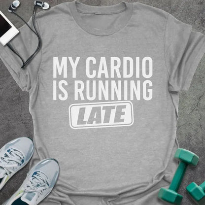 T-Shirt Sport Grey / S Running Late T-Shirt