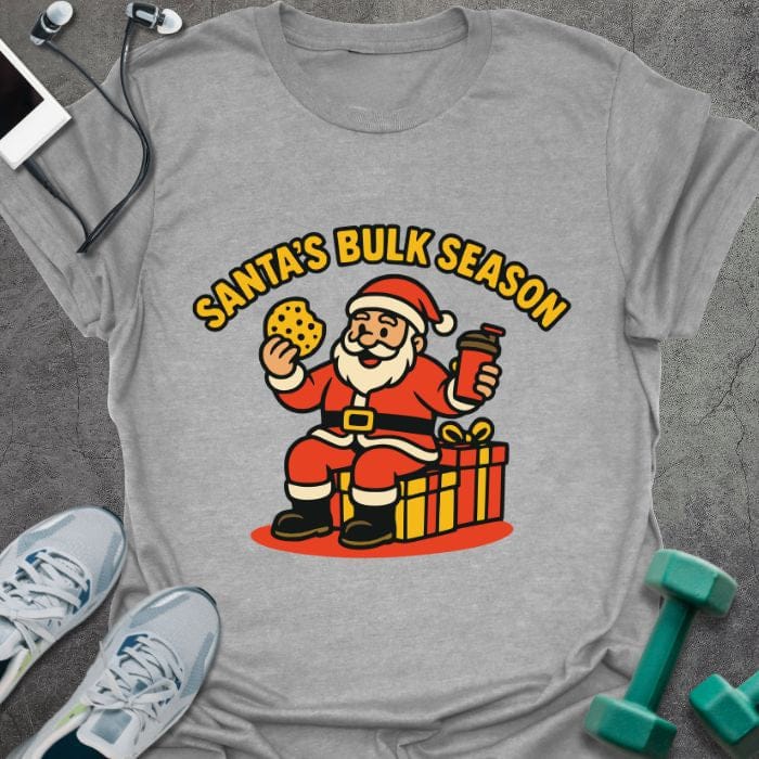 T-Shirt Sport Grey / S Santa Bulk T-Shirt