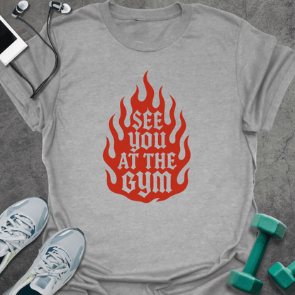 T-Shirt Sport Grey / S See You Flame T-Shirt