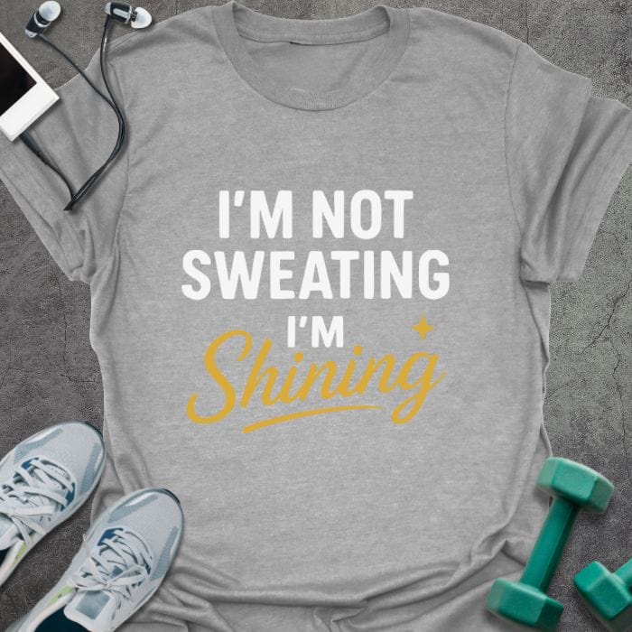 T-Shirt Sport Grey / S Shining T-Shirt
