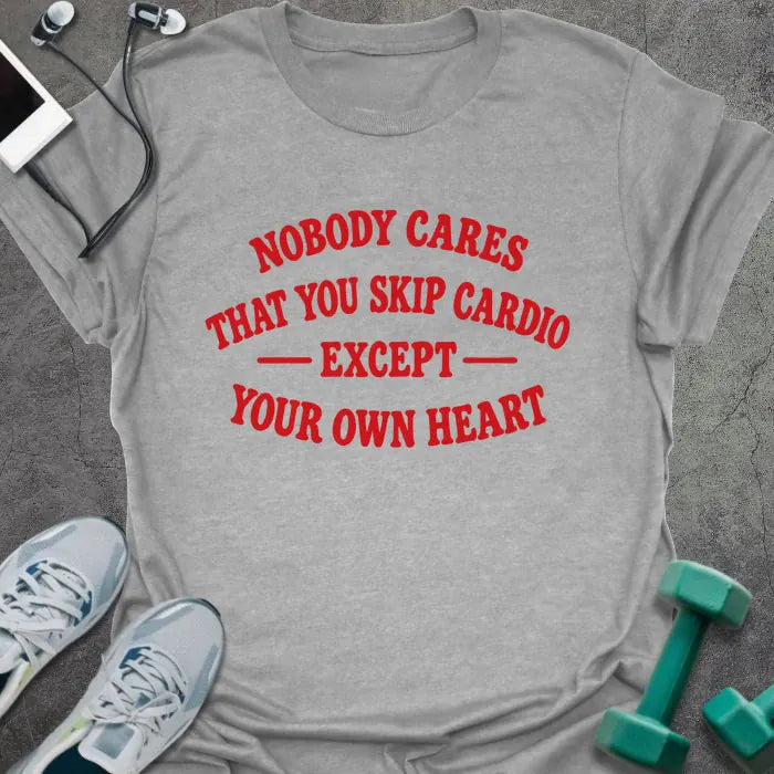 T-Shirt Sport Grey / S Skip Cardio T-Shirt