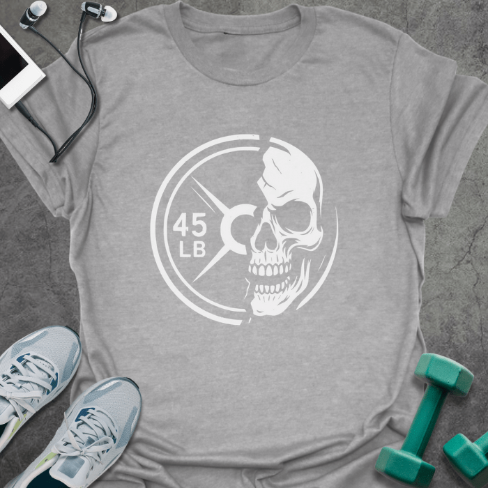 T-Shirt Sport Grey / S Skull Plate T-Shirt