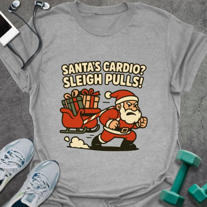 T-Shirt Sport Grey / S Sleigh Pulls T-Shirt
