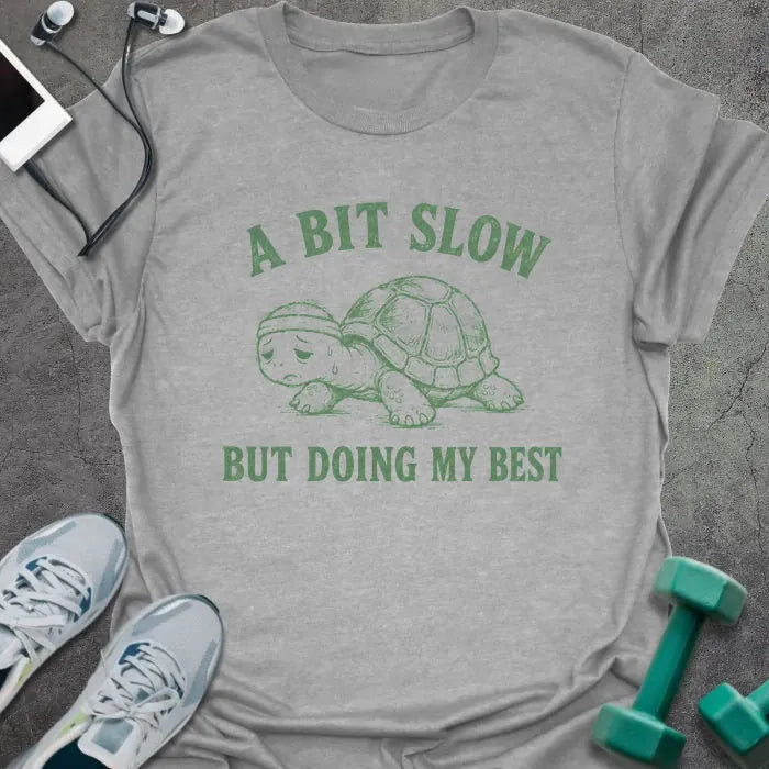 T-Shirt Sport Grey / S Slow Turtle T-Shirt