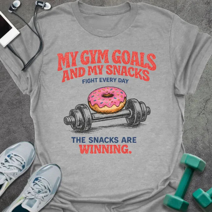 T-Shirt Sport Grey / S Snacks Winning T-Shirt