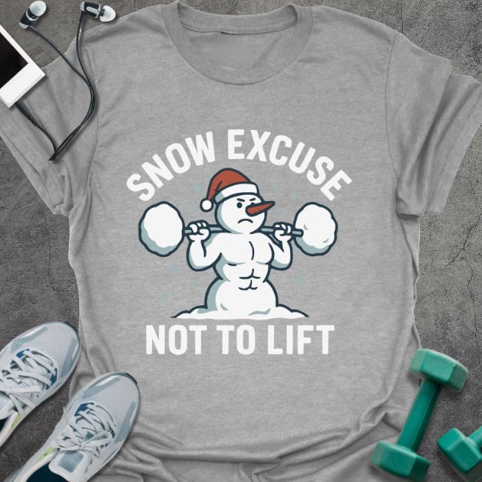 T-Shirt Sport Grey / S Snow Excuses T-Shirt