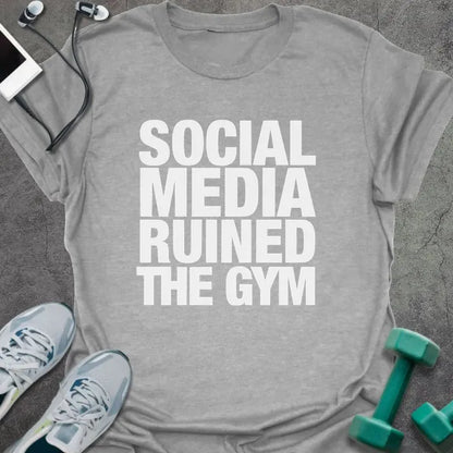T-Shirt Sport Grey / S Social Media T-Shirt