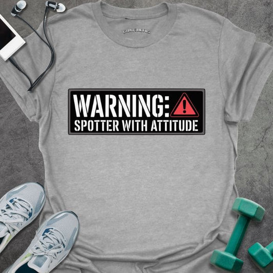 T-Shirt Sport Grey / S Spotter Attitude T-Shirt