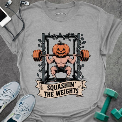 T-Shirt Sport Grey / S Squashin Weights T-Shirt