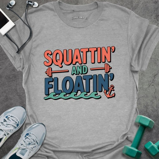 T-Shirt Sport Grey / S Squattin T-Shirt