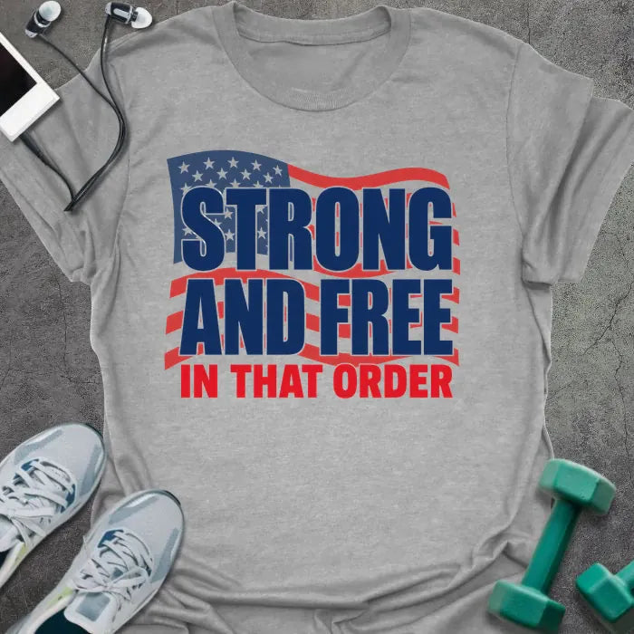 T-Shirt Sport Grey / S Strong Free T-Shirt