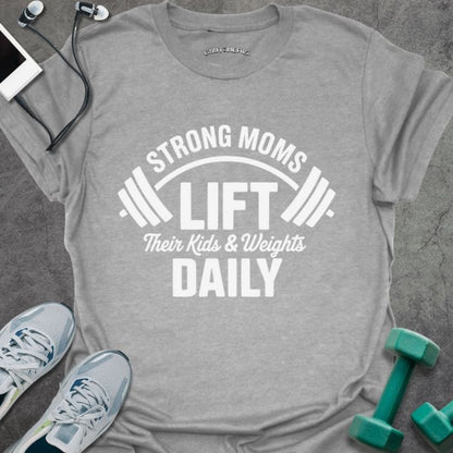 T-Shirt Sport Grey / S Strong Moms T-Shirt