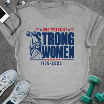 T-Shirt Sport Grey / S Strong Women T-Shirt