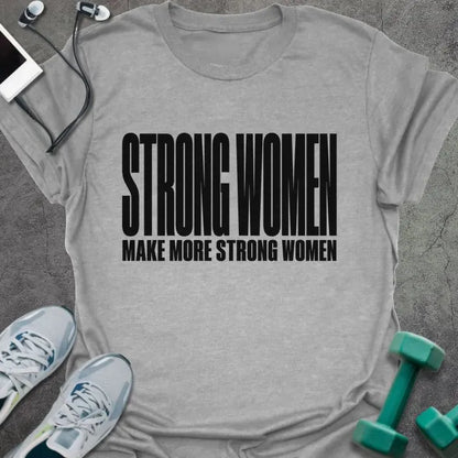 T-Shirt Sport Grey / S Strong Women T-Shirt