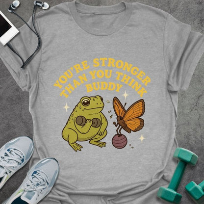 T-Shirt Sport Grey / S Stronger Than T-Shirt