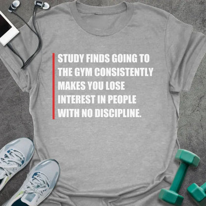 T-Shirt Sport Grey / S studyfindsdisciplinepreview T-Shirt