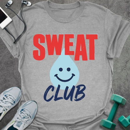 T-Shirt Sport Grey / S Sweat Club T-Shirt