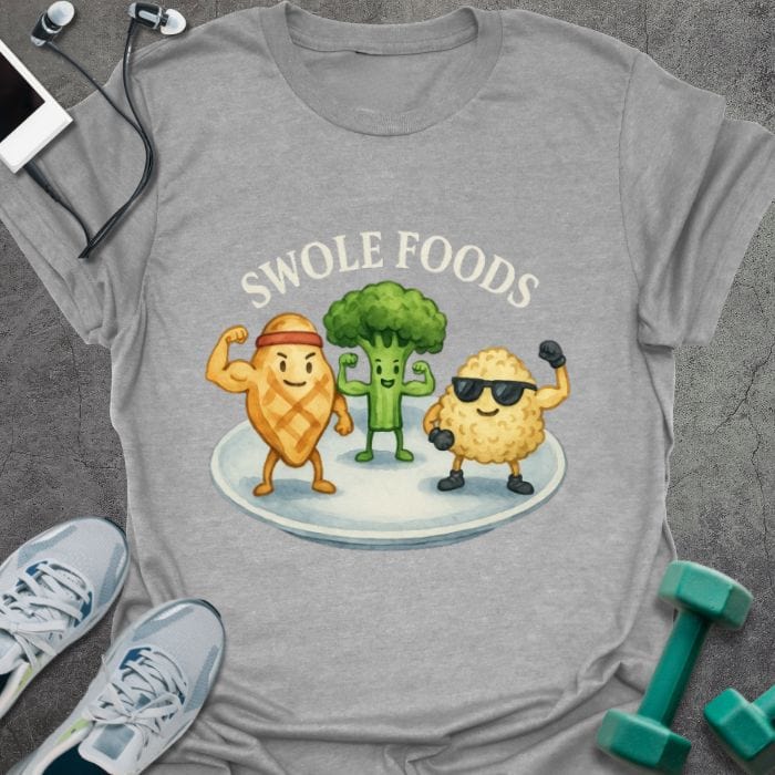 T-Shirt Sport Grey / S Swole Foods T-Shirt