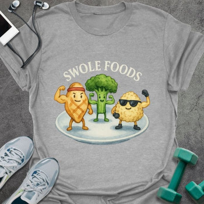 T-Shirt Sport Grey / S Swole Foods T-Shirt