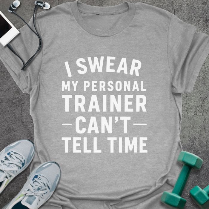 T-Shirt Sport Grey / S Tell Time T-Shirt