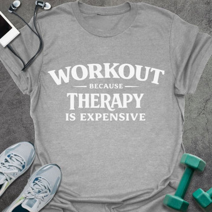 T-Shirt Sport Grey / S Therapy Is T-Shirt