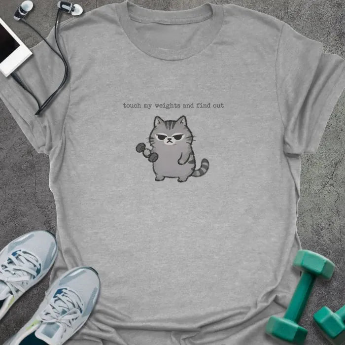 T-Shirt Sport Grey / S Touch Weights T-Shirt