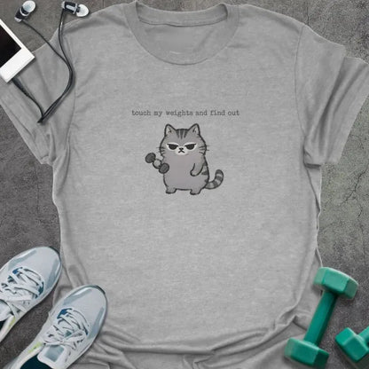 T-Shirt Sport Grey / S Touch Weights T-Shirt