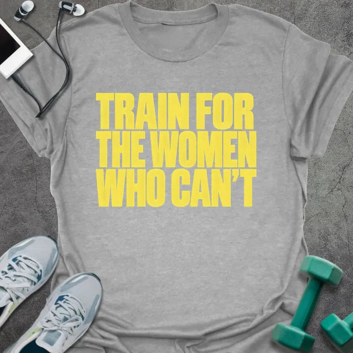 T-Shirt Sport Grey / S Train Women T-Shirt