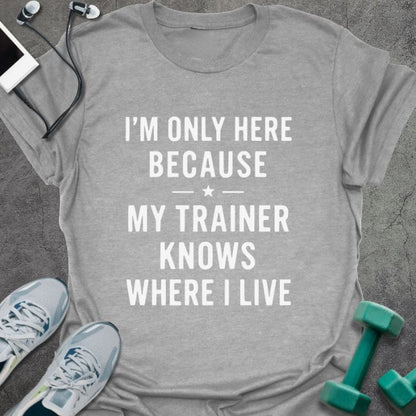 T-Shirt Sport Grey / S Trainer Knows T-Shirt