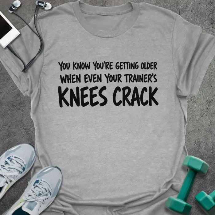 T-Shirt Sport Grey / S Trainers Knees T-Shirt