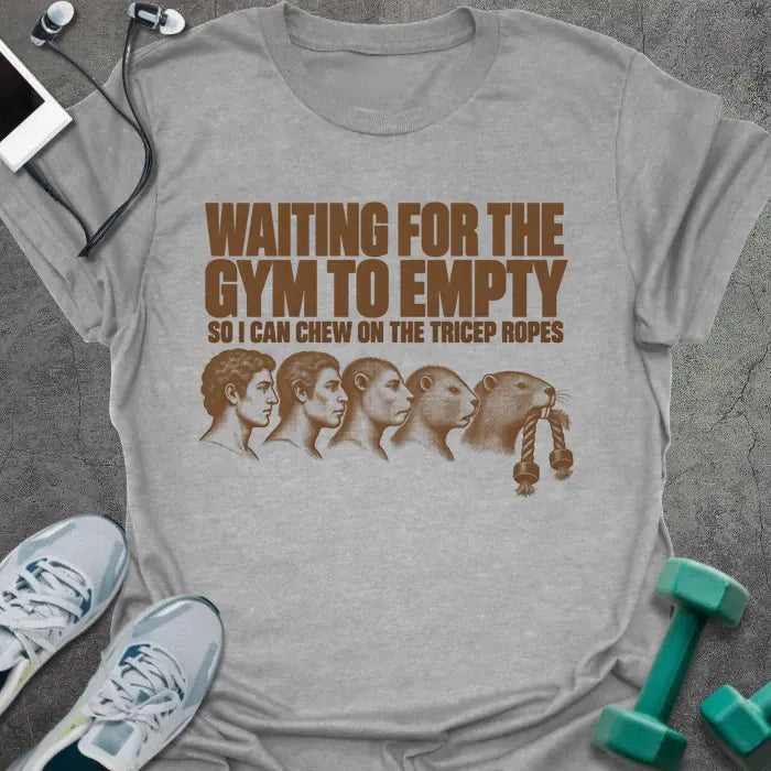 T-Shirt Sport Grey / S Tricep Ropes T-Shirt