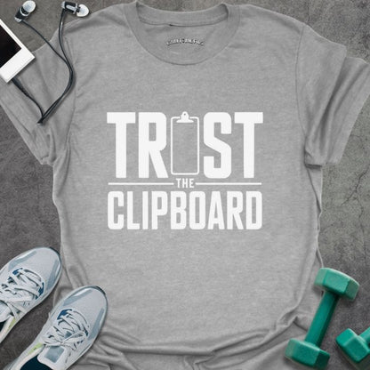 T-Shirt Sport Grey / S Trust Clipboard T-Shirt
