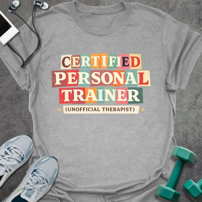 T-Shirt Sport Grey / S Unofficial Therapist T-Shirt