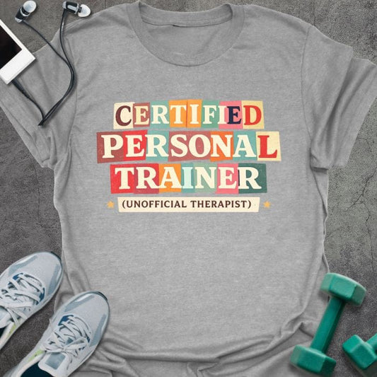 T-Shirt Sport Grey / S Unofficial Therapist T-Shirt