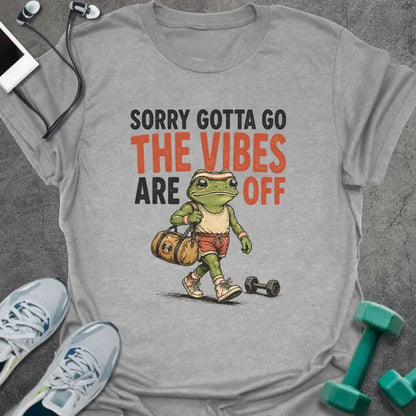 T-Shirt Sport Grey / S Vibes Off T-Shirt